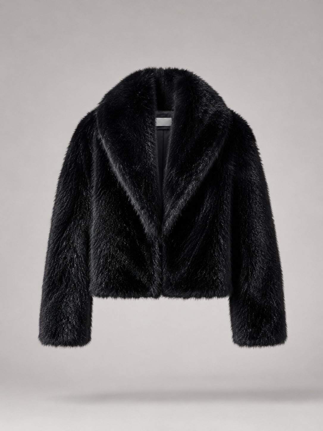 Short Faux Leather Jacket for Women