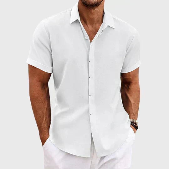 Men's Short Sleeve Summer Shirt, Regular Fit