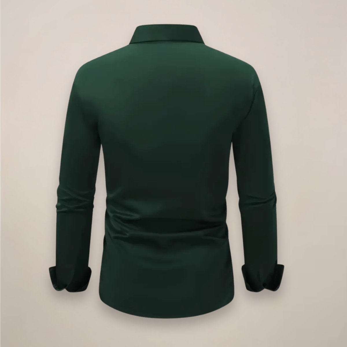 Men's Long-Sleeve Shirt, Notched Collar, Smart Casual