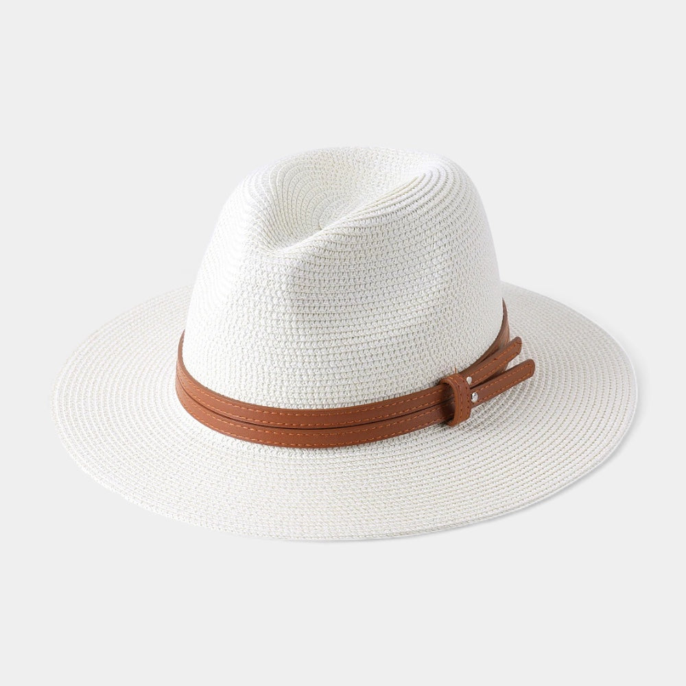 Men's Tailored Panama-Style Summer Hat Structured
