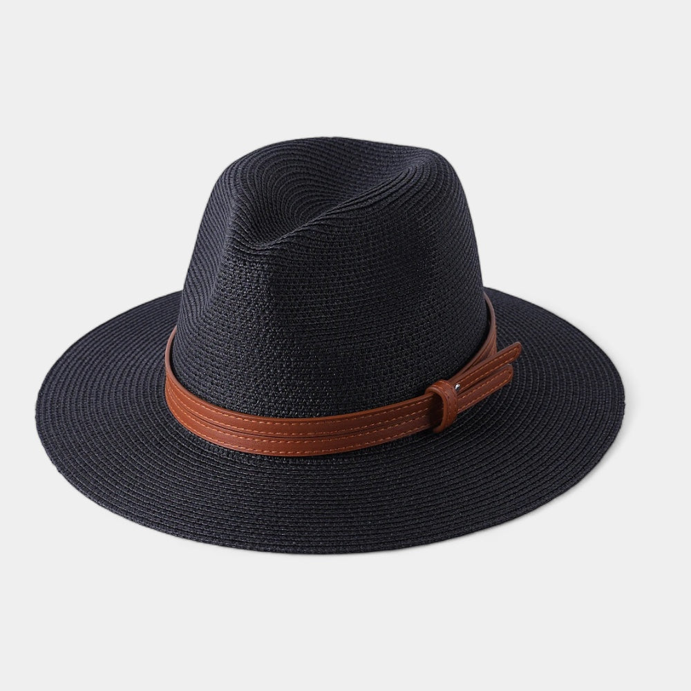 Men's Tailored Panama-Style Summer Hat Structured