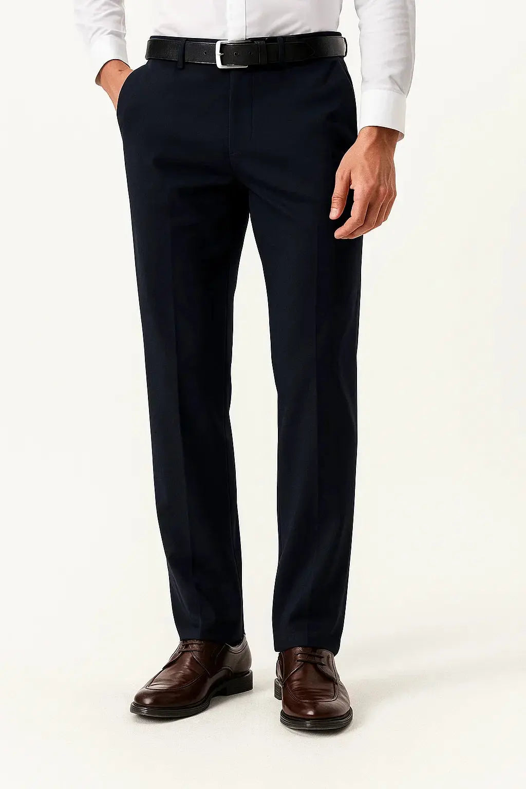 Men's Stretch Pants ExecFlex Comfortable Fit Soft Fabric