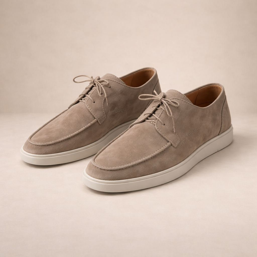 Men's Loafers, Lace-Up, Regular Fit, Closed Toe
