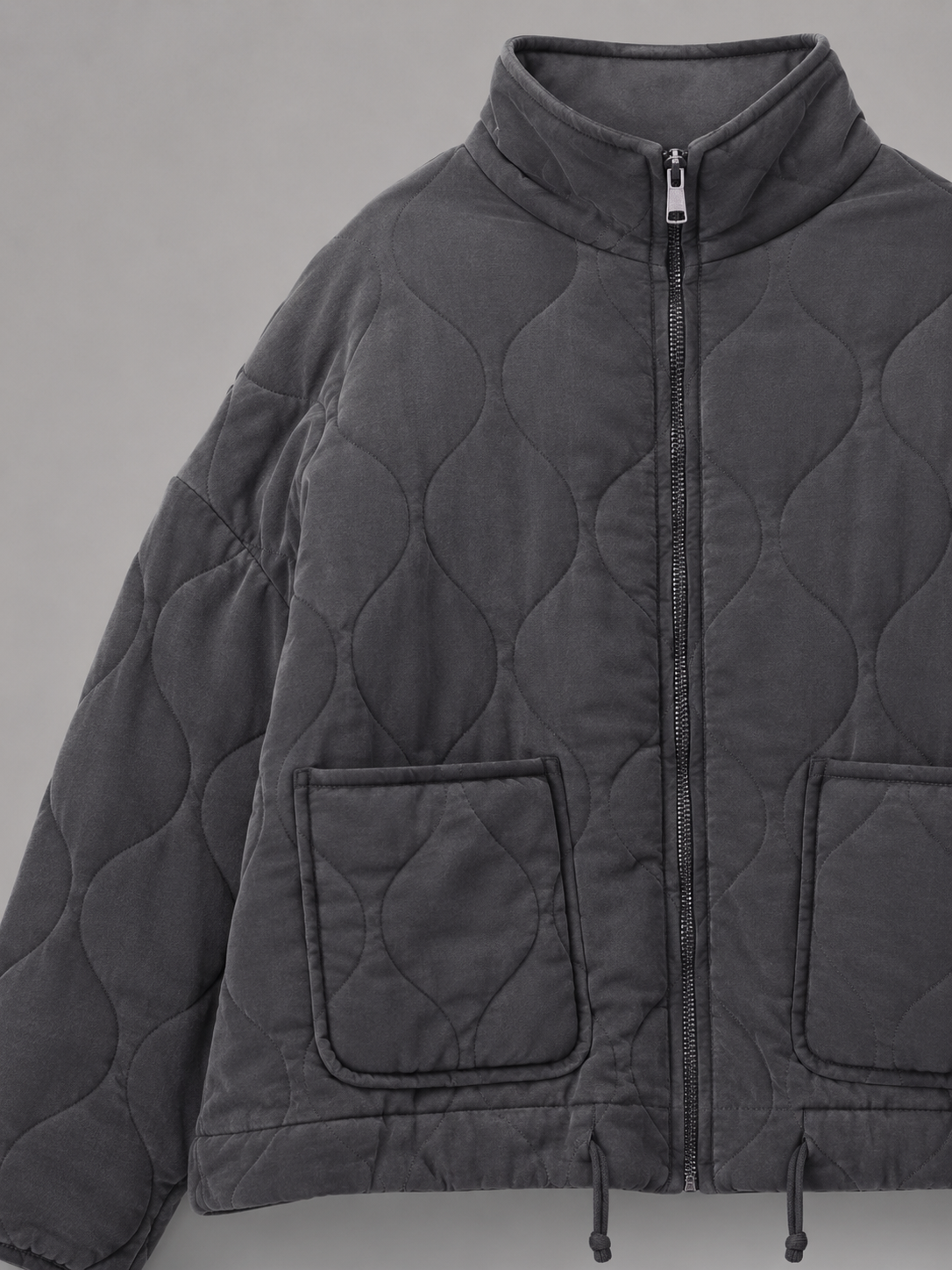 Women's Padded Utility Jacket for Autumn