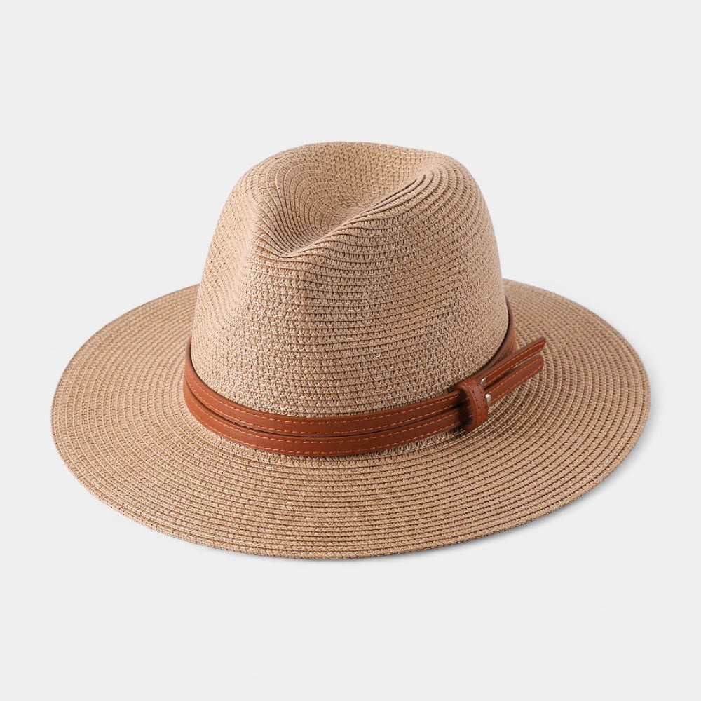 Men's Tailored Panama-Style Summer Hat Structured