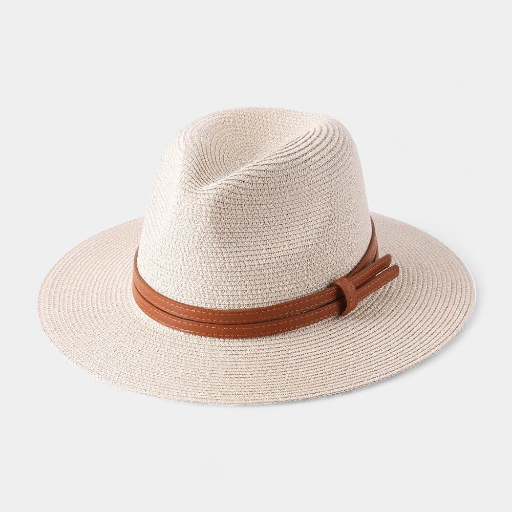 Men's Tailored Panama-Style Summer Hat Structured