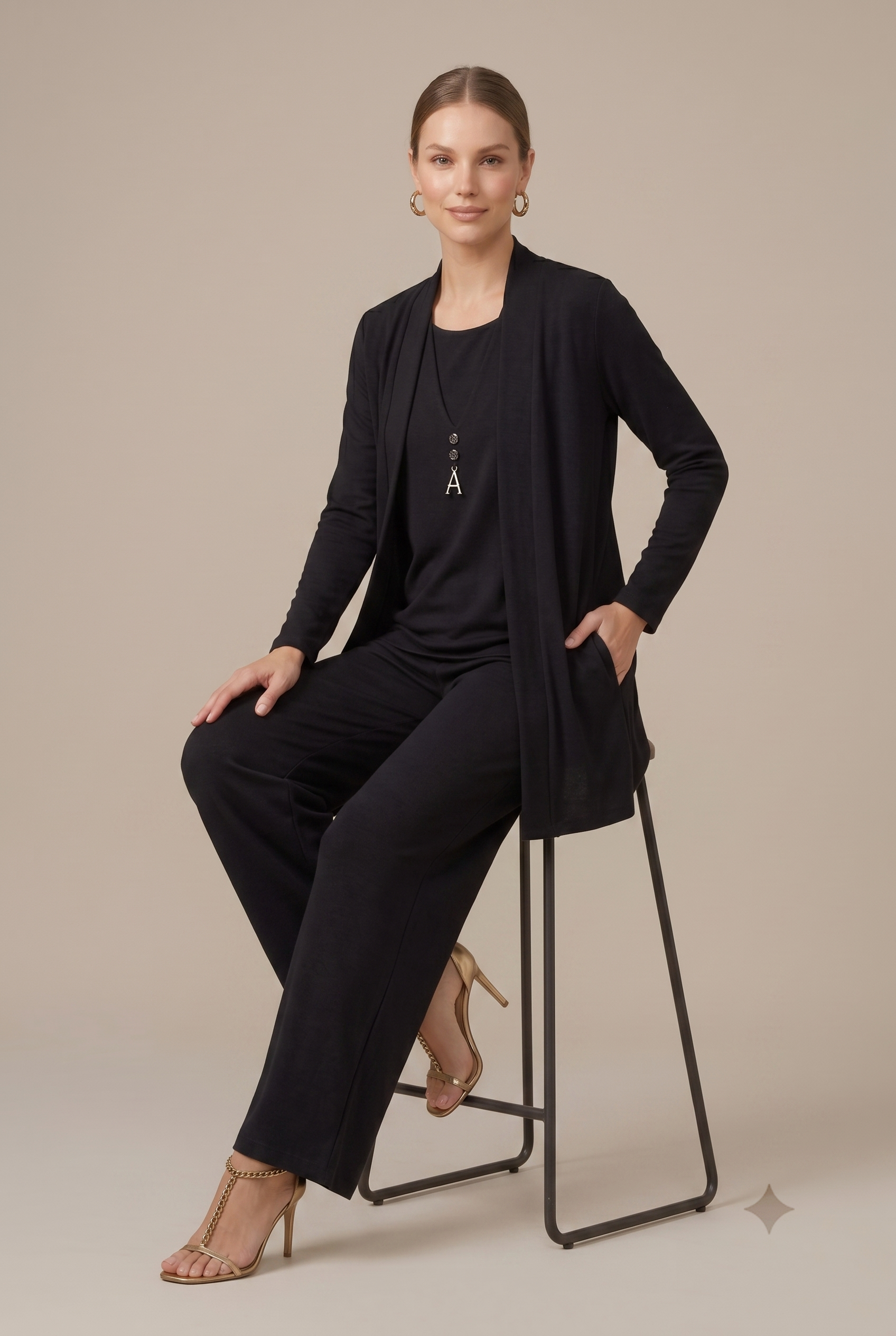 Women's Three-Piece Set Relaxed Fit